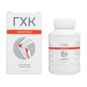 Гхк глюкозамин хондроитин комплекс капсулы 0,32г №160