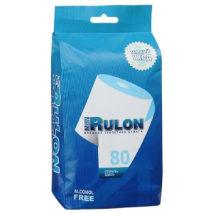 Мон рулон туалетная бумага влажная №80