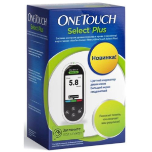 Уан тач селект плюс глюкометр