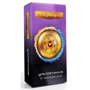 Гладиатор презервативы №12 ультратонкие