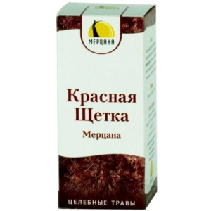 Мерцана красная щетка жидкость для внутреннего применения 50мл