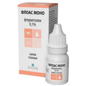 Флоас моно капли глазные 0.1% 5мл