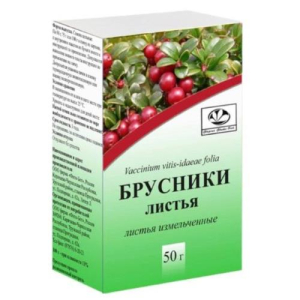 Брусники листья измельченные 50г