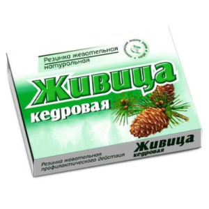 Живица таежная жевательная резинка кедр №5/алтайский нектар