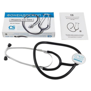 Сиэс медика стетофонендоскоп cs-404 черный