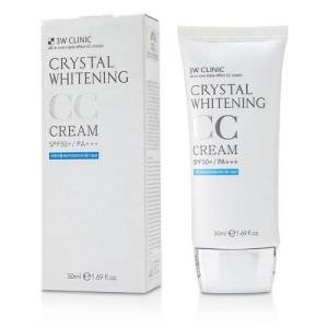 3w клиник сс-крем 50мл осветл crystal whitening spf 50 +