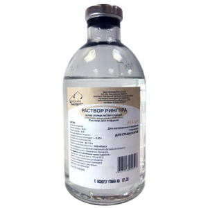 Раствор рингера раствор для инфузий 400мл №1