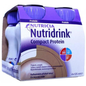 Нутридринк компакт протеин смесь для энтерального питания 125мл №4 кофе
