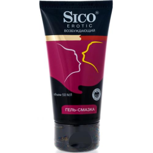 Сико гель-смазка 50мл erotic возбуждающий