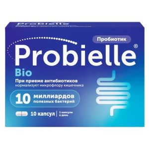 Пробиэль био капсулы 325мг №10 бад