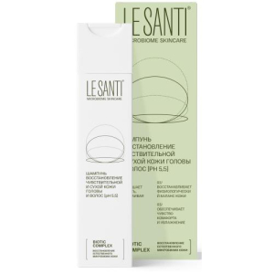 Ле санти шампунь для волос 200мл восстан чувствит сухой кожи головы
