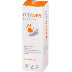 Драй ру сенситив средство 50мл п/обильн. потовыд. д/чуств. кожи