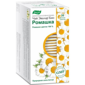Эвалар био чай №20 ромашка бад
