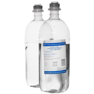 Натрия хлорид раствор для инфузий 0,9% 400мл №1