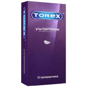 Торекс презервативы №12 ультратонкие