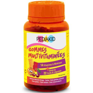 Унитекс педиакид гамми пастилки желейные №60 мишки мультивитамины