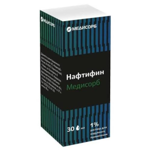 Нафтифин медисорб раствор для наружного применения  1% 30мл