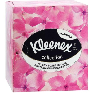 Клинекс салфетки бумажные №100 коллекшен
