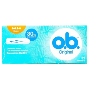О б ориджинал тампоны №32 супер