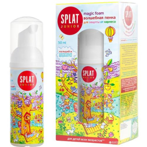 Сплат юниор пенка для зубов и десен 50мл кальций + молоч. фермент.