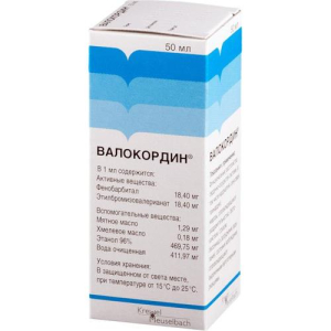 Валокордин капли для приема внутрь 50мл