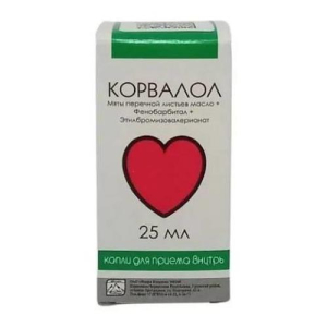 Корвалол капли для приема внутрь 25мл