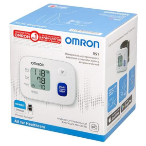 Омрон rs1 тонометр автомат на запястье манжета 13.5-21.5см /арт.hem-6120-ru/