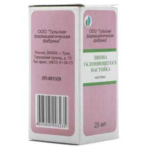 Пиона уклоняющегося  настойка 25мл