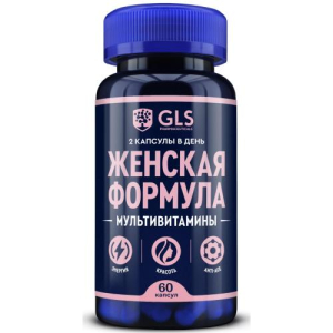 Джи эл эс женская формула капсулы 430мг №60 мультивитамины бад