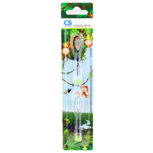 Сиэс медика насадка для электрической зубной щетки №2 sp-52 д/cs-562 junior