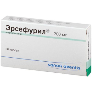 Эрсефурил капсулы 200мг №28