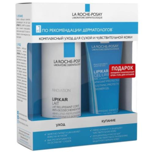 Ля рош-позе липикар набор (молочко 400мл + очищ гель 100мл)