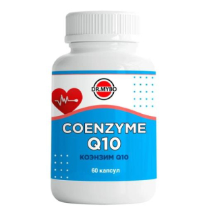 Доктор майбо коэнзим q10 (убихинон) капсулы 100мг 410мг №60 бад