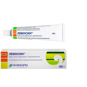 Левосин мазь для наружного применения 40г