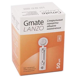 Джимат ланзо ланцеты №50 общего назначения стерильные 28g
