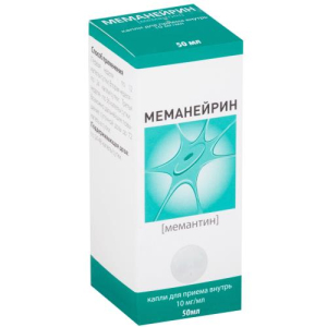 Меманейрин капли для приема внутрь 10мг/мл 50мл