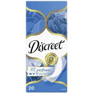 Дискрит аир прокладки ежедневные №20 мультиформ б/запаха