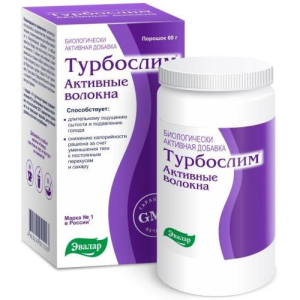 Эвалар турбослим активные волокна порошок для приема внутрь 60г (бад)