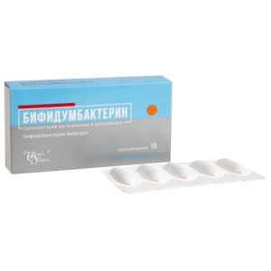 Бифидумбактерин суппозитории вагинальные и ректальные №10
