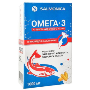 Салмоника омега-3 капсулы 1000мг №42 из дикого камчатского лосося бад