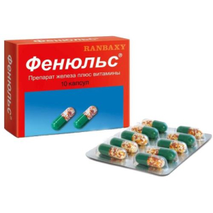 Фенюльс  капсулы №10