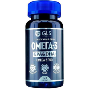 Джи эл эс про омега-3 капсулы 700мг №60 бад