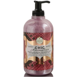 Нести данте мыло жидкое шикарное розовое 500мл. 