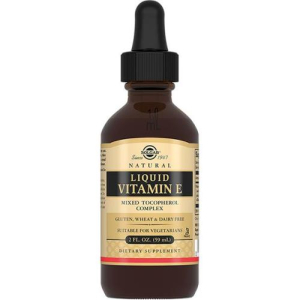 Солгар витамин Е раствор 59/60мл жидкий бад