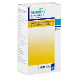 Этривекс шампунь 0,05% 60мл