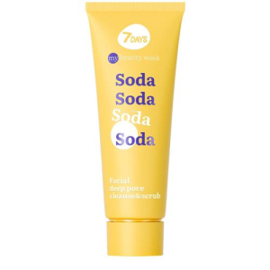 7 дней ми бьюти вик скраб для лица 80мл глубоко очищ сода