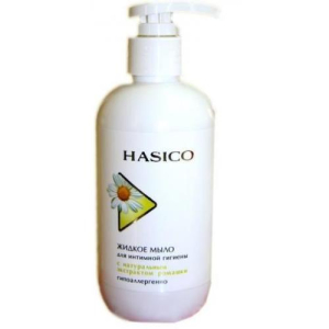 Хасико мыло для интимной гигиены 250мл ромашка