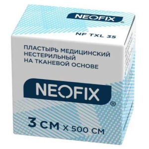 Неофикс пластырь медицинский 2х500см ткан