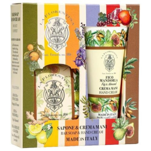 Ла флорентина набор инжир и миндаль (крем д/рук 75мл + мыло 106г)