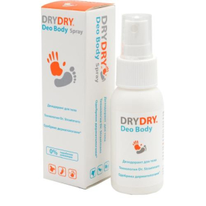 Драй-драй део боди дезодорант спрей 50мл д/тела